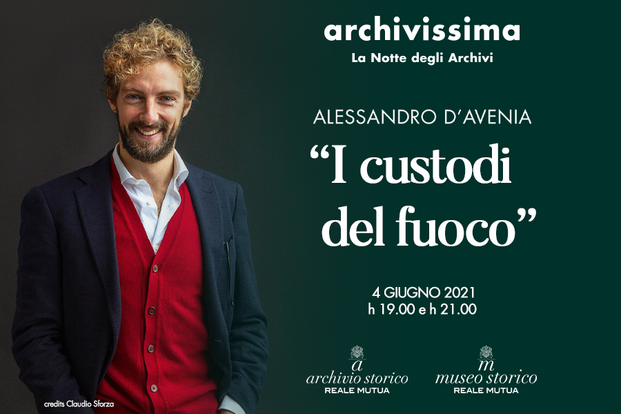 Alessandro D'Avenia a Palazzo Biandrate per La Notte degli Archivi
