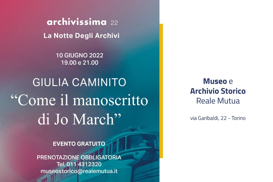 La Notte degli Archivi 2022: Giulia Caminito at Palazzo Biandrate
