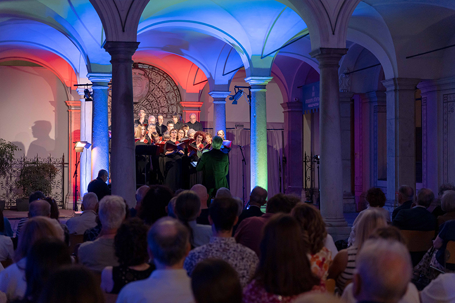 Il Coro dell'Accademia Corale Stefano Tempia al Museo
