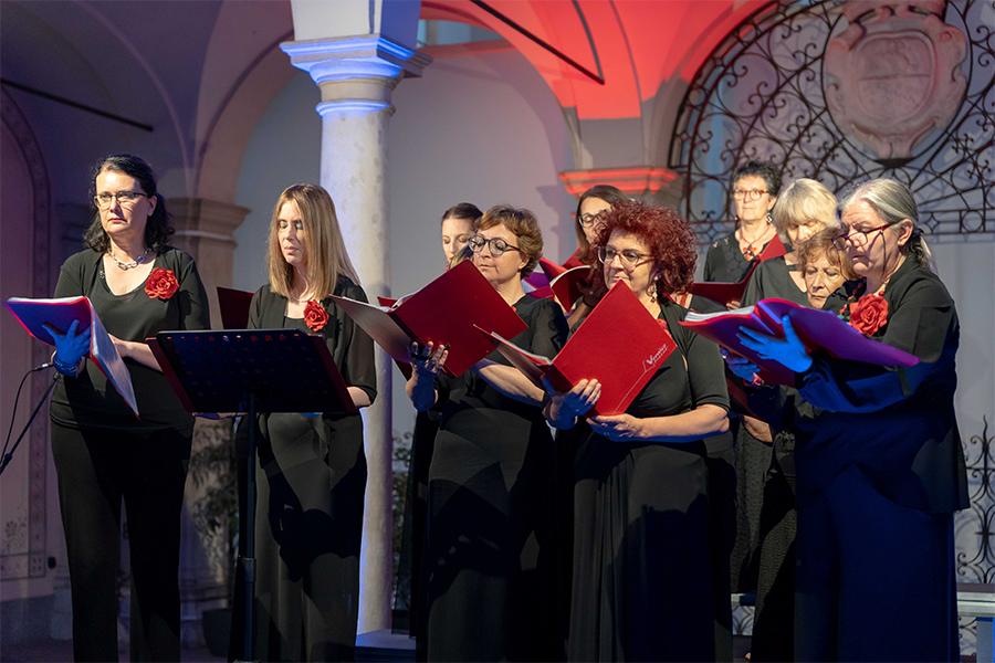 Il Coro dell'Accademia Corale Stefano Tempia al Museo
