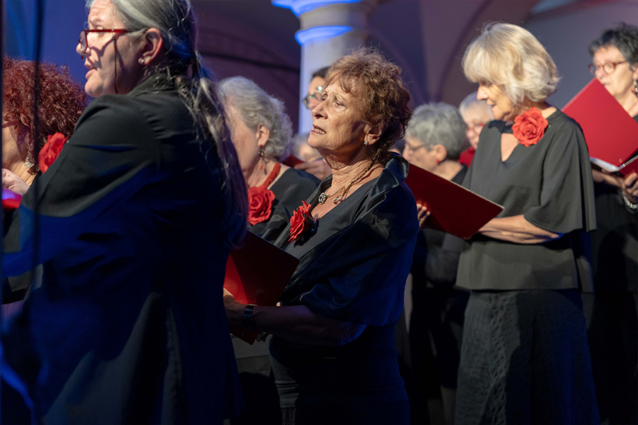 Il Coro dell'Accademia Corale Stefano Tempia al Museo
