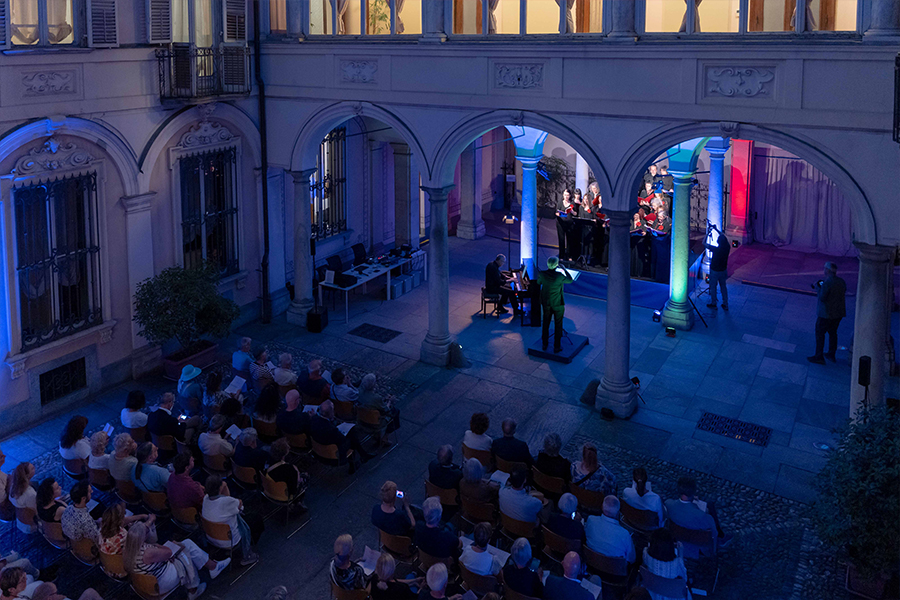 Il Coro dell'Accademia Corale Stefano Tempia al Museo
